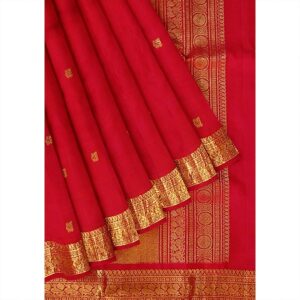 Red Color Kanjivaram Silk Saree