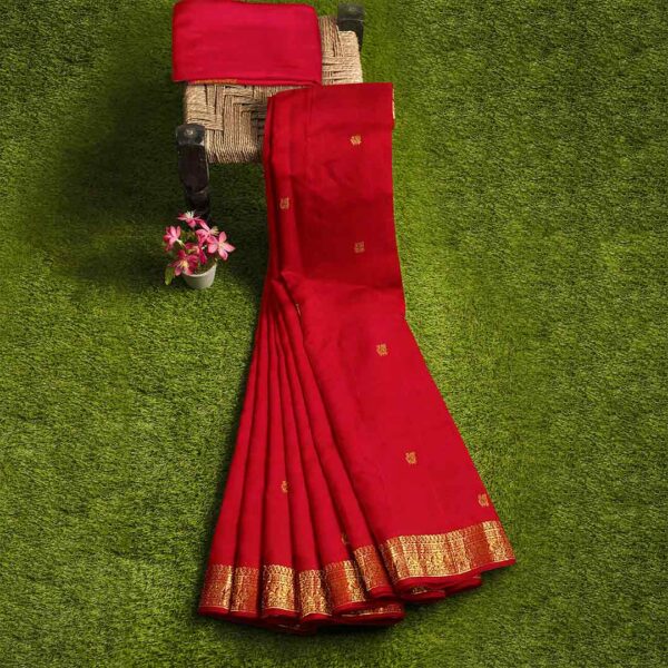 Red Color Kanjivaram Silk Saree