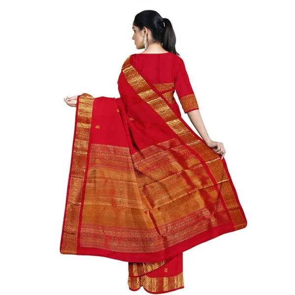 Red Color Kanjivaram Silk Saree