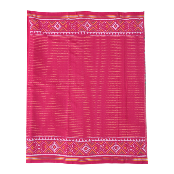 Pink colour rajkot patola saree - Image 4