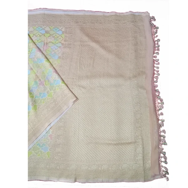 Rangkat banarasi georgette saree - Image 2
