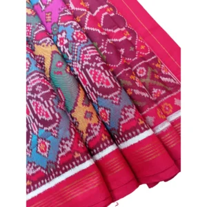 Double ikkat Rajkot patola saree